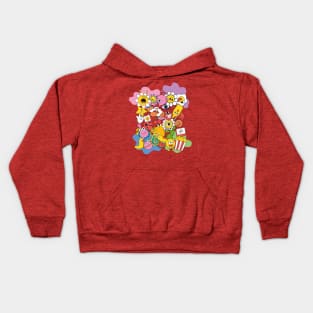 Super Funny Gang That Will Brighten Up Your Day Kids Hoodie